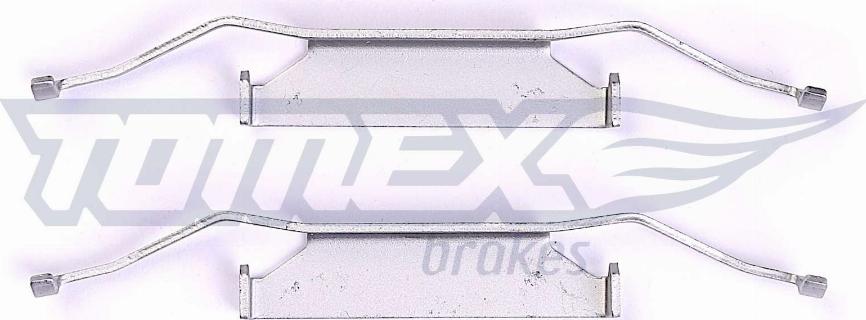 TOMEX brakes TX 44-73 - Комплектующие для колодок дискового тормоза autospares.lv