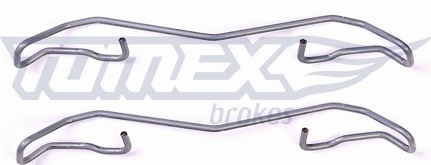 TOMEX brakes TX 43-41 - Комплектующие для колодок дискового тормоза autospares.lv