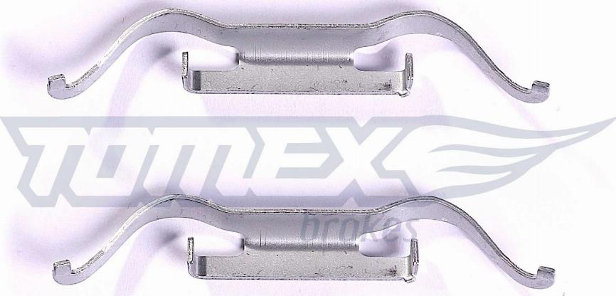 TOMEX brakes TX 43-47 - Комплектующие для колодок дискового тормоза autospares.lv