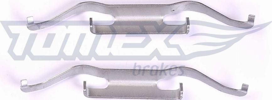 TOMEX brakes TX 43-17 - Комплектующие для колодок дискового тормоза autospares.lv