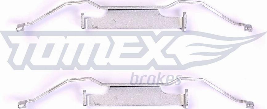 TOMEX brakes TX 43-82 - Комплектующие для колодок дискового тормоза autospares.lv