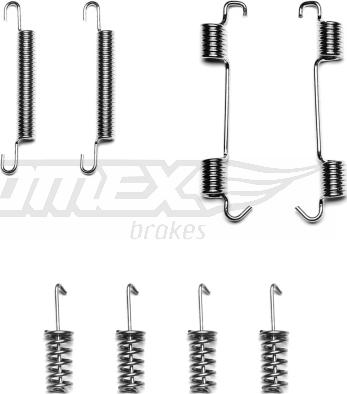 TOMEX brakes TX 42-00 - Комплектующие, барабанный тормозной механизм autospares.lv