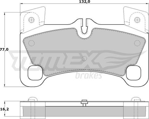 TOMEX brakes TX 17-15 - Тормозные колодки, дисковые, комплект autospares.lv