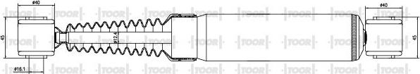 TOOR SG52930 - Амортизатор autospares.lv