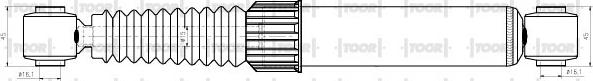 TOOR SG52880 - Амортизатор autospares.lv