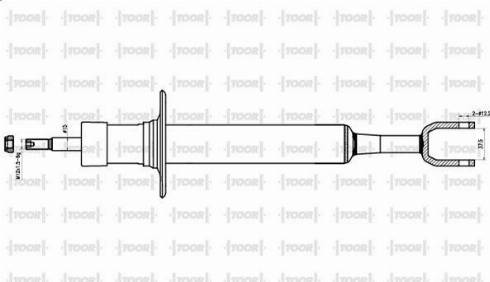 TOOR SG19920 - Амортизатор autospares.lv