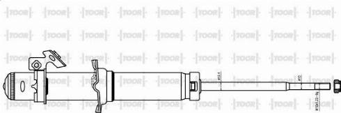 TOOR SG11560 - Амортизатор autospares.lv