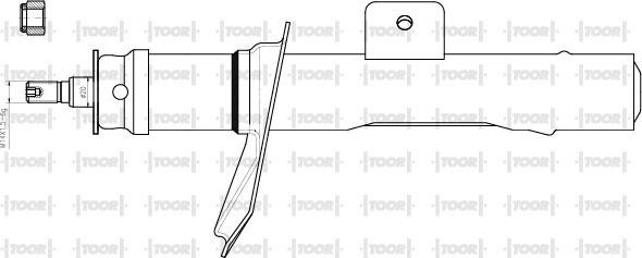 TOOR SG11660 - Амортизатор autospares.lv