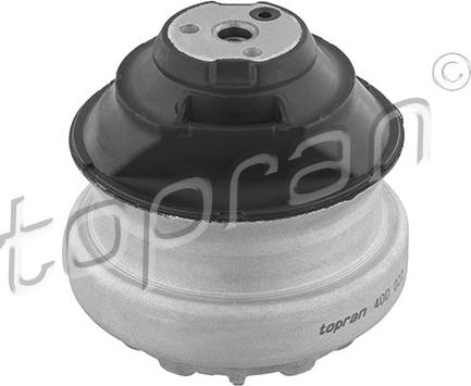 Topran 400 022 - Подушка, опора, подвеска двигателя autospares.lv