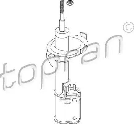 Topran 401989 - Амортизатор autospares.lv