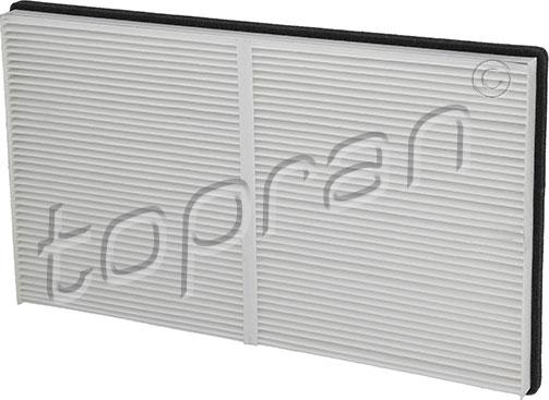 Topran 401 050 - Фильтр воздуха в салоне autospares.lv