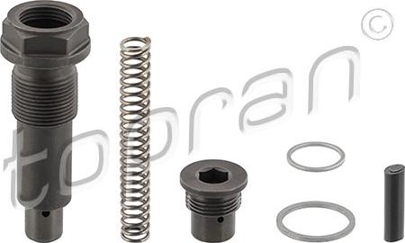 Topran 408 971 - Натяжитель цепи ГРМ autospares.lv