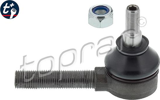 Topran 500 436 - Наконечник рулевой тяги, шарнир autospares.lv