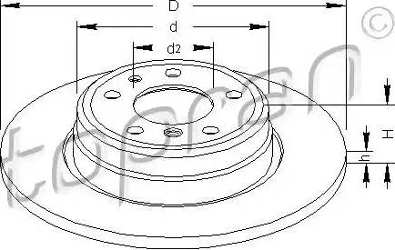 Topran 500 566 - Главный тормозной цилиндр autospares.lv