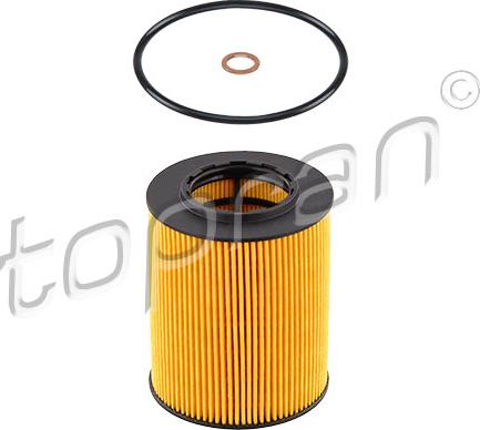 Topran 500 734 - Масляный фильтр autospares.lv