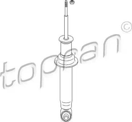 Topran 501 635 - Амортизатор autospares.lv