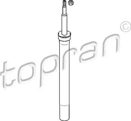 Topran 501 631 - Амортизатор autospares.lv