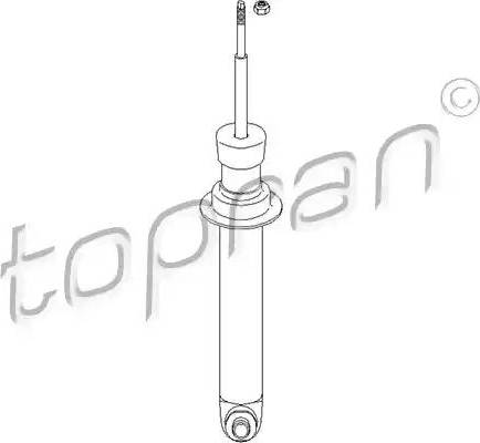 Topran 501 637 - Амортизатор autospares.lv