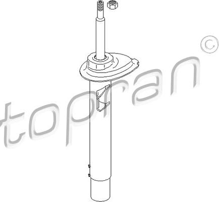 Topran 501 627 - Амортизатор autospares.lv