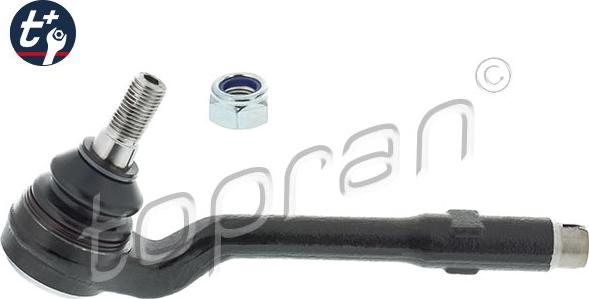 Topran 501 176 - Наконечник рулевой тяги, шарнир autospares.lv