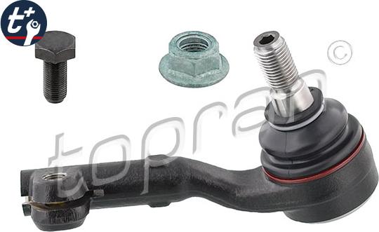 Topran 501 850 - Наконечник рулевой тяги, шарнир autospares.lv