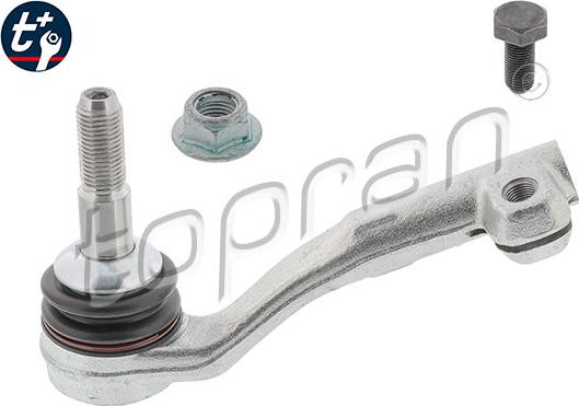 Topran 502 657 - Наконечник рулевой тяги, шарнир autospares.lv