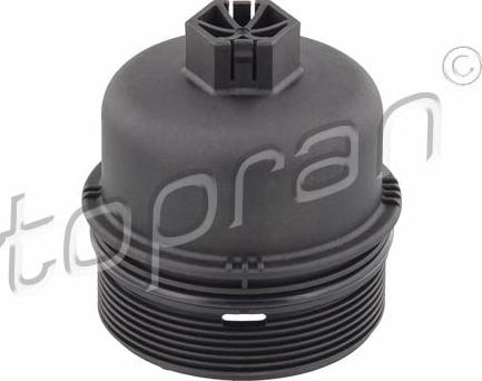 Topran 600 531 - Крышка, корпус масляного фильтра autospares.lv