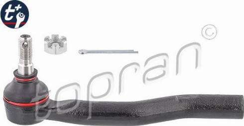 Topran 600 687 - Наконечник рулевой тяги, шарнир autospares.lv