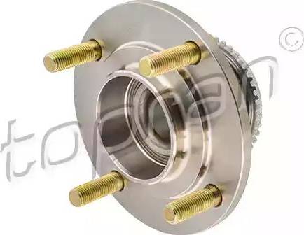 Topran 600 276 - Ступица колеса, поворотный кулак autospares.lv