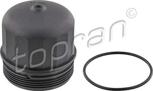 Topran 601 364 - Крышка, корпус масляного фильтра autospares.lv