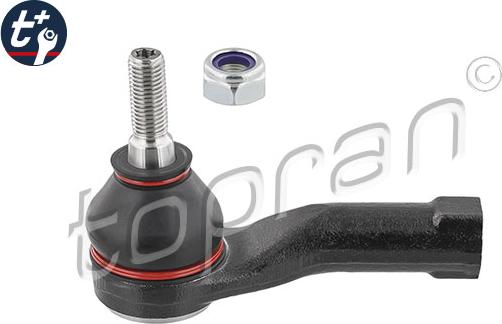 Topran 625 654 - Наконечник рулевой тяги, шарнир autospares.lv