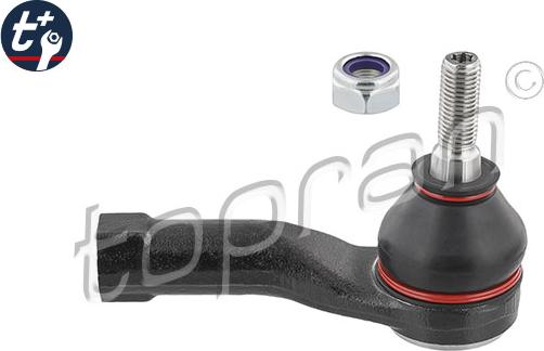 Topran 625 653 - Наконечник рулевой тяги, шарнир autospares.lv