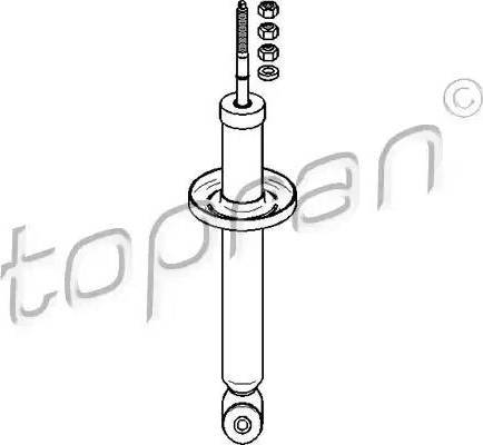 Topran 109 429 - Амортизатор autospares.lv