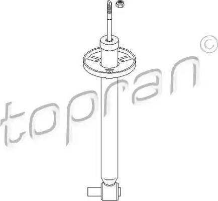 Topran 109 426 - Амортизатор autospares.lv