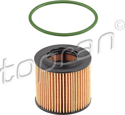 Topran 109 653 - Масляный фильтр autospares.lv