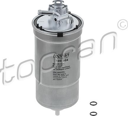 Topran 109 004 - Топливный фильтр autospares.lv
