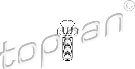 Topran 109 335 - Болт шкива autospares.lv