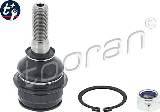 Topran 104 058 - Шаровая опора, несущий / направляющий шарнир autospares.lv