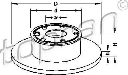 Topran 104 086 - Гидравлический насос, рулевое управление, ГУР autospares.lv