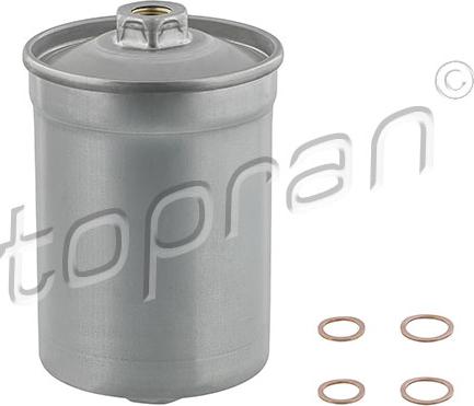 Topran 104 393 - Топливный фильтр autospares.lv