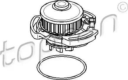 Topran 100 994 - Водяной насос autospares.lv