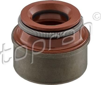 Topran 100 207 - Уплотнительное кольцо, стержень клапана autospares.lv