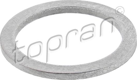 Topran 108 647 - Уплотнительное кольцо, резьбовая пробка маслосливного отверстия autospares.lv