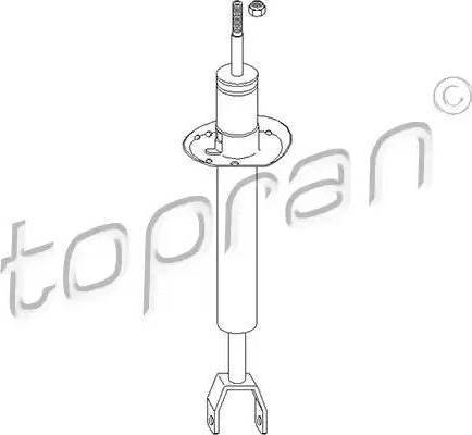 Topran 112 040 - Амортизатор autospares.lv