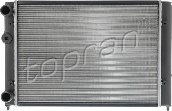 Topran 103 985 - Радиатор, охлаждение двигателя autospares.lv