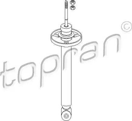 Topran 103517 - Амортизатор autospares.lv