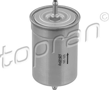 Topran 103 023 - Топливный фильтр autospares.lv