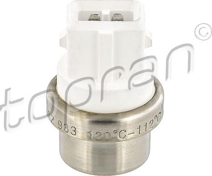 Topran 102 933 - Термовыключатель, вентилятор радиатора / кондиционера autospares.lv
