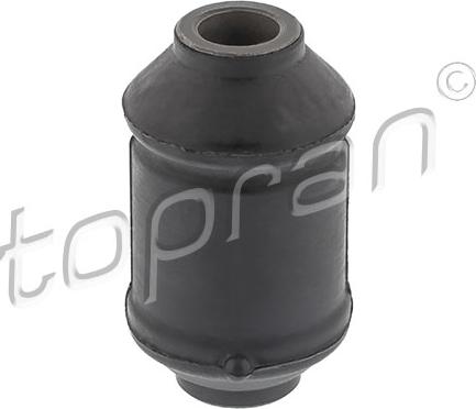 Topran 102 589 - Сайлентблок, рычаг подвески колеса autospares.lv