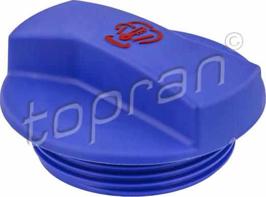 Topran 107 532 - Крышка, резервуар охлаждающей жидкости autospares.lv